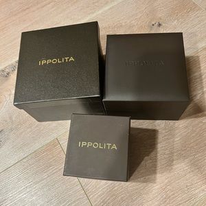 3 Ippolita large and medium jewelry gift boxes